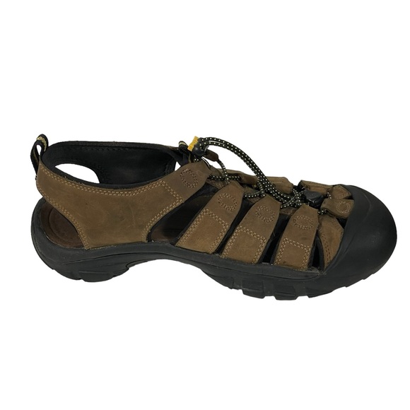 Keen Brown Men’s Sz 11 Waterproof Closed Toe Hiking Sandals - Picture 8 of 12